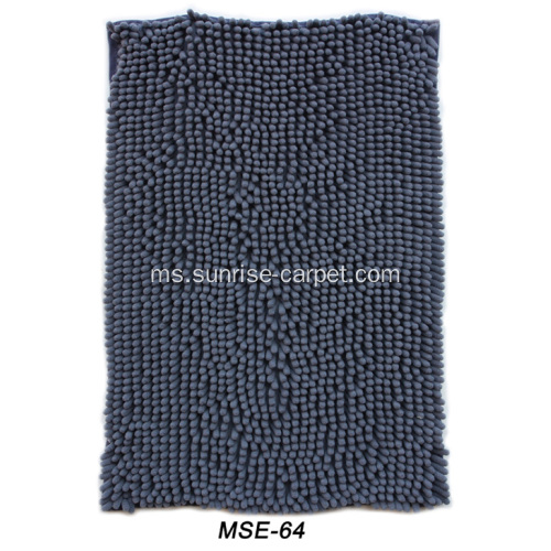 Chenille Rug dengan Microfiber